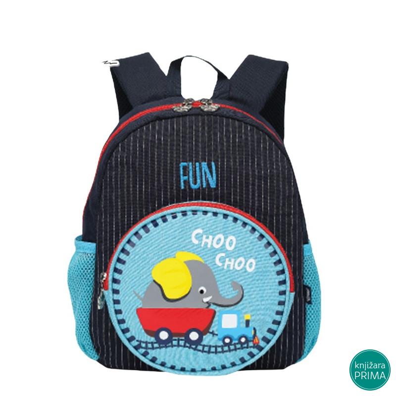 Ranac za vrtić SCOOL Elephant Choo Choo 