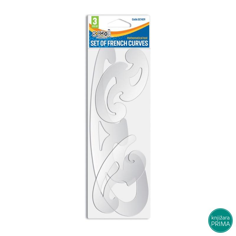 Set krivuljara SCOOL 