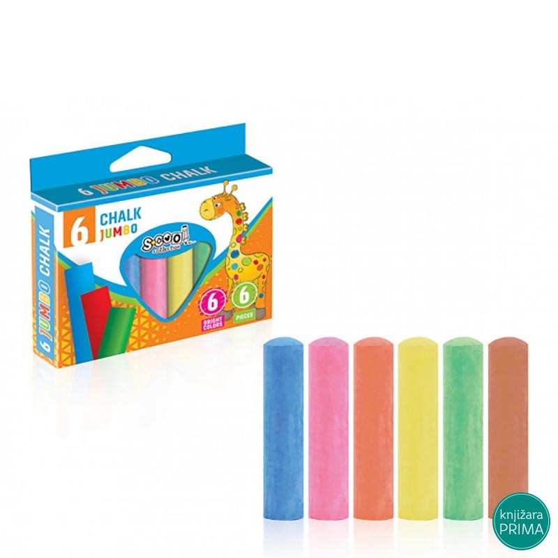 Kreda u boji 6 SCOOL 