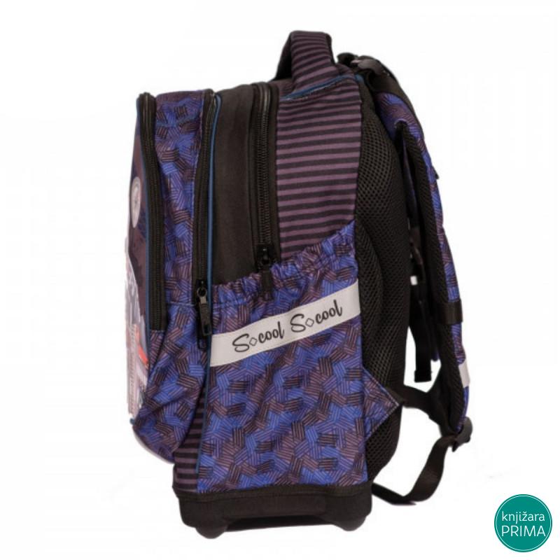 Anatomski ranac SCOOL - Fire Truck 