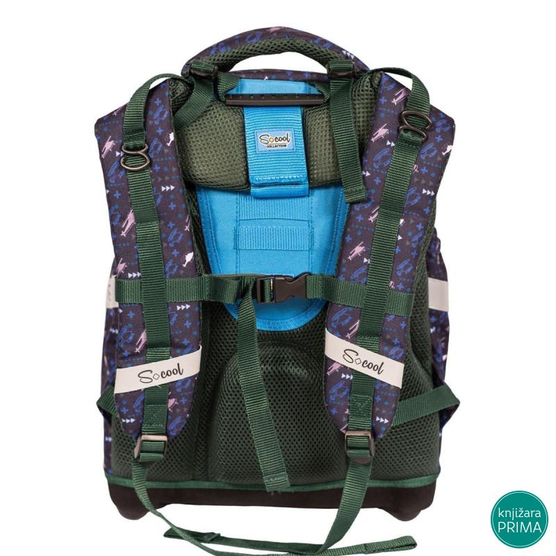 Anatomski ranac SCOOL - Sky Line 