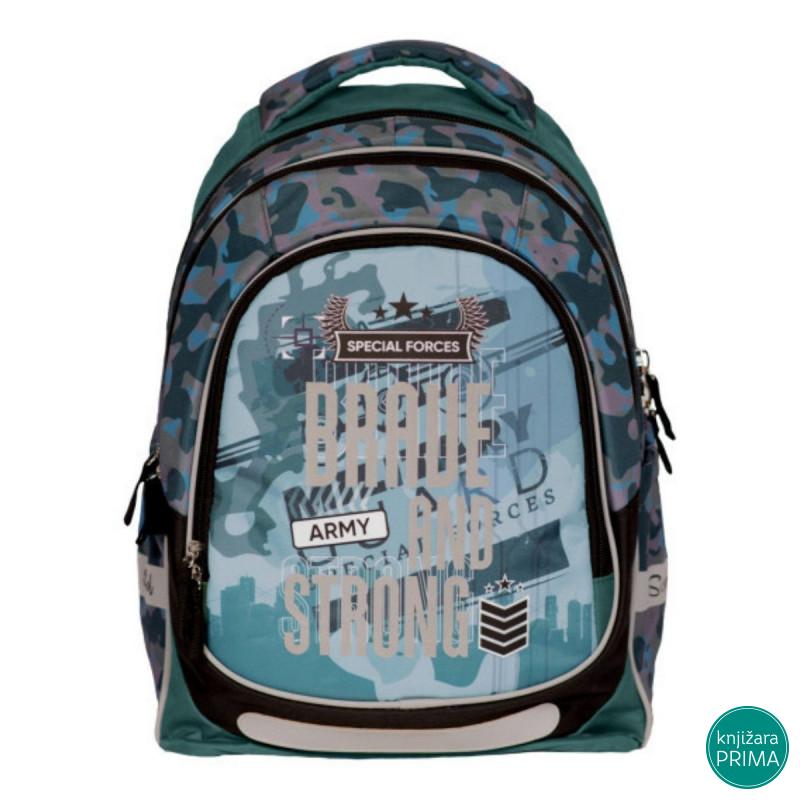 Anatomski ranac SCOOL Light - Brave and Strong 