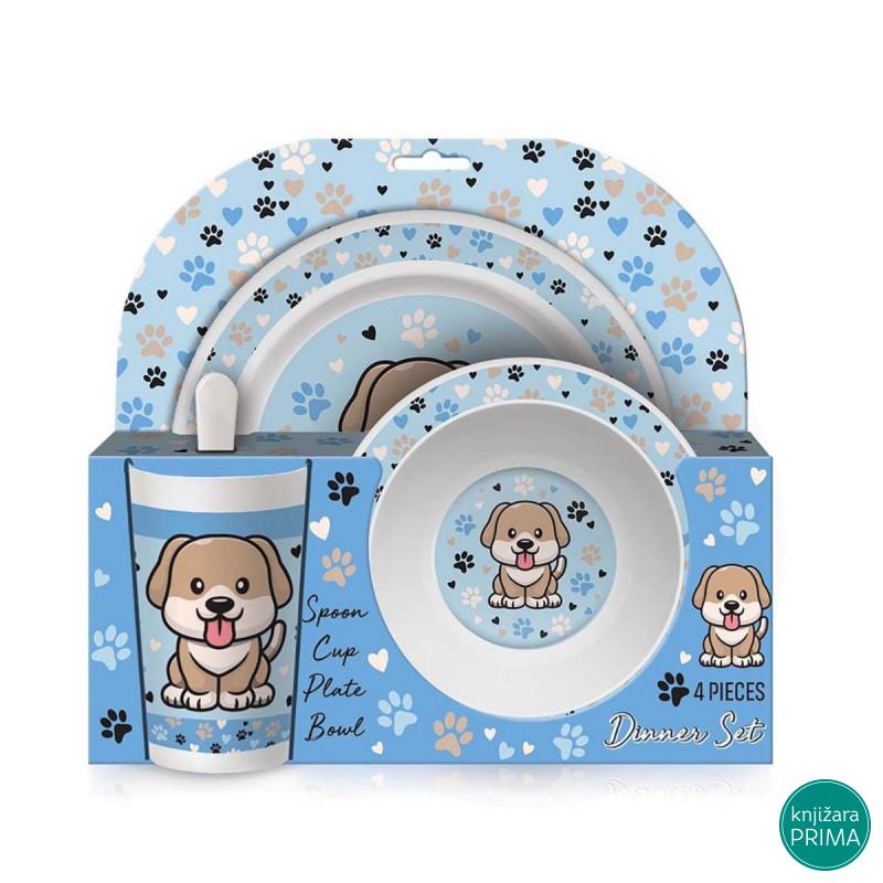 Set za jelo SCOOL Baby - Dog 