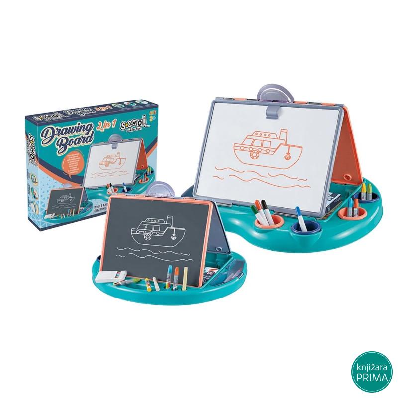 Tabla za crtanje SCOOL 2u1 
