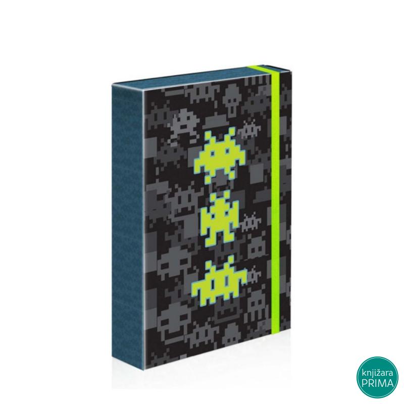 Fascikla A4 SCOOL sa gumom Game 