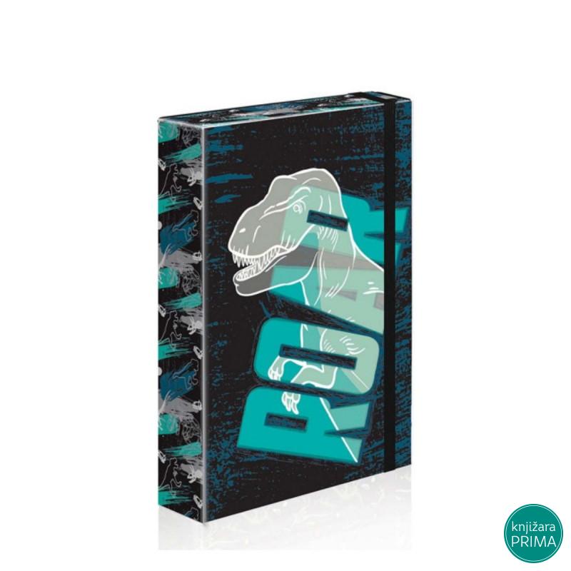 Fascikla A4 SCOOL sa gumom Dino Roar 