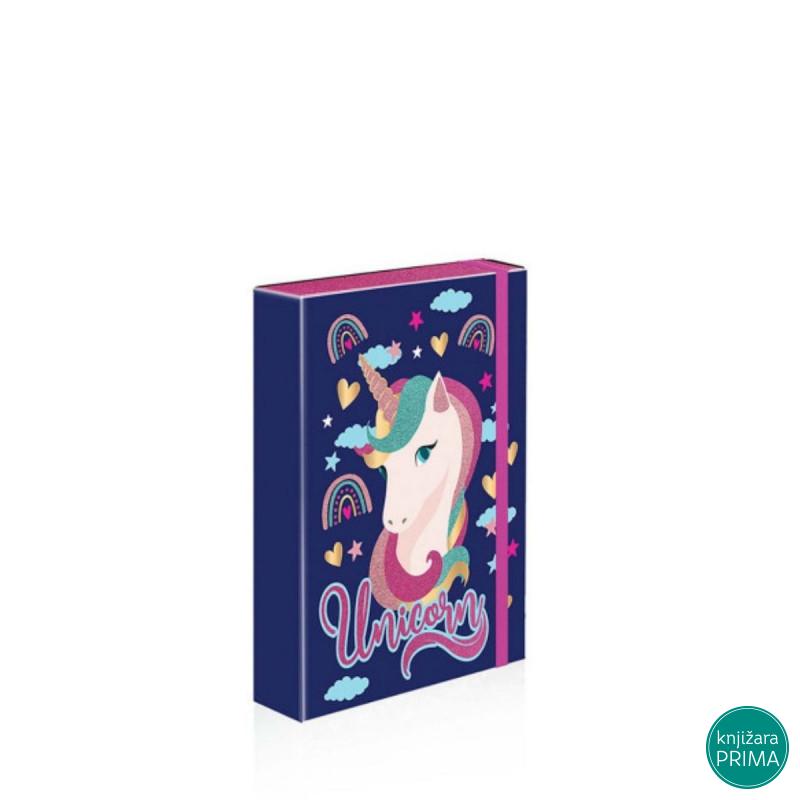 Fascikla A5 SCOOL sa gumom 