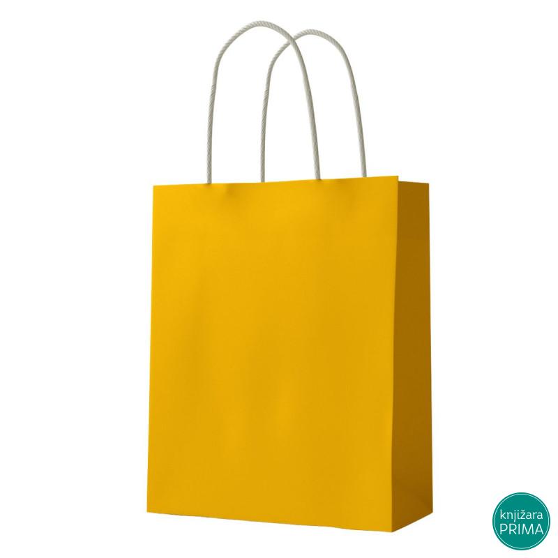 Ukrasna kesa S natron žuta 18x23x10cm 