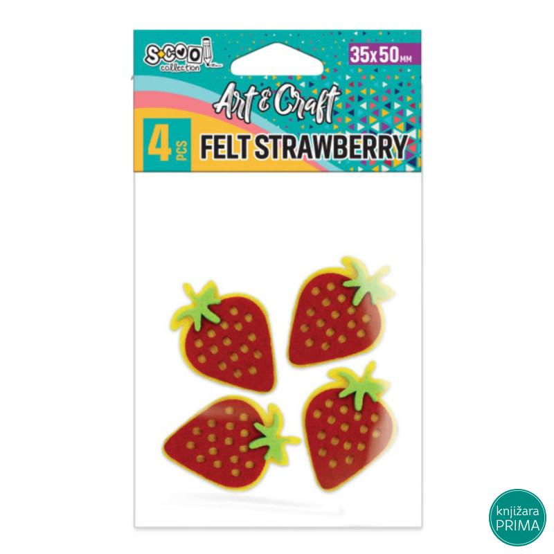 Jagode od filca - Scool craft 