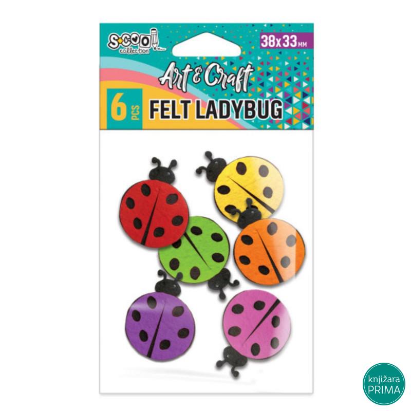 Bubamare od filca - Scool craft 