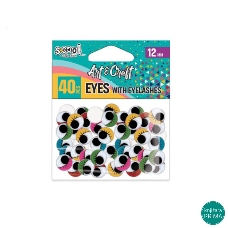 Oči sa trepavicama - Scool craft 