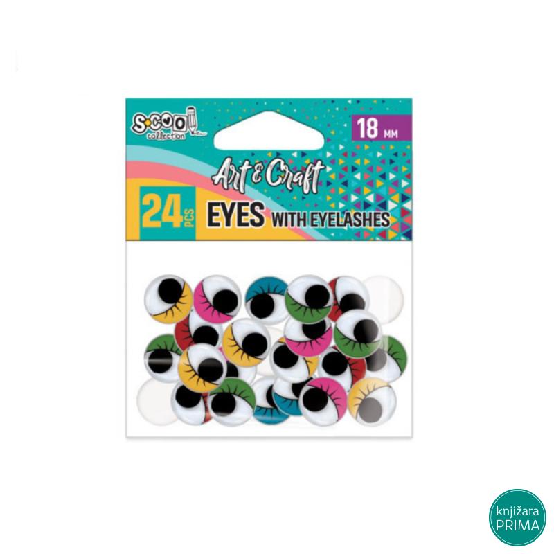 Oči sa trepavicama - Scool craft 