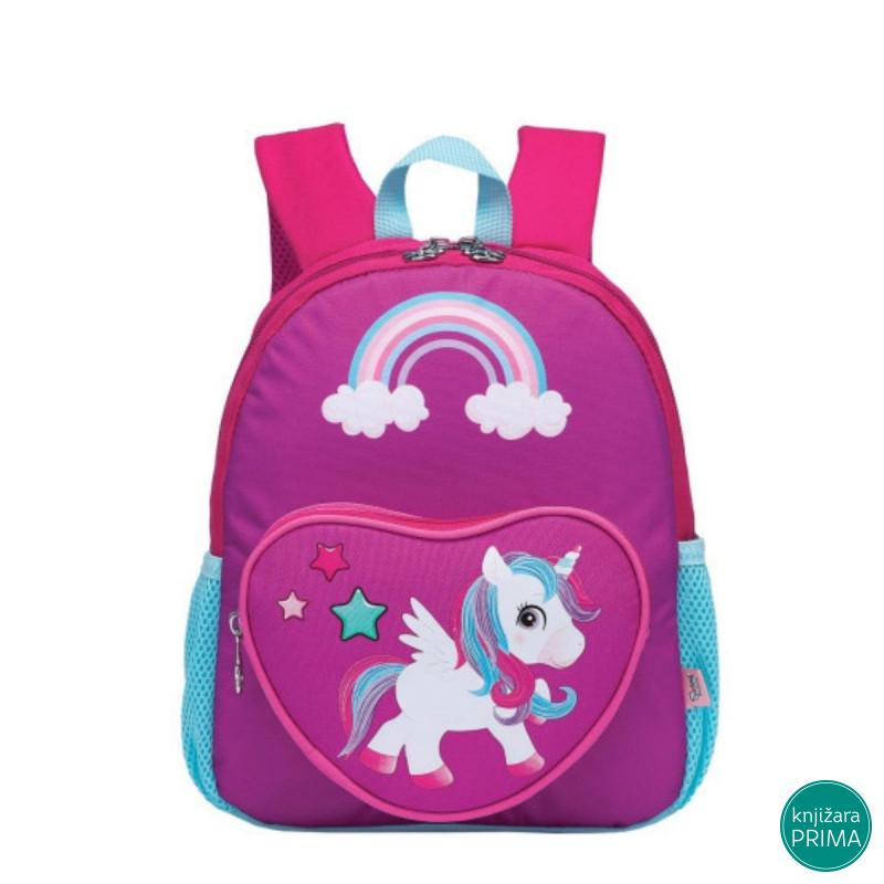 Ranac za vrtić SCOOL - Unicorn Rainbow 