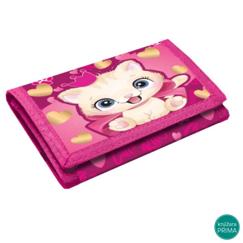 Dečiji novčanik SCOOL Cute Kitty 