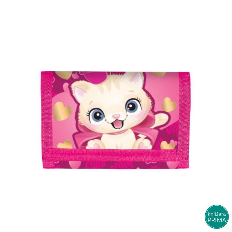 Dečiji novčanik SCOOL Cute Kitty 