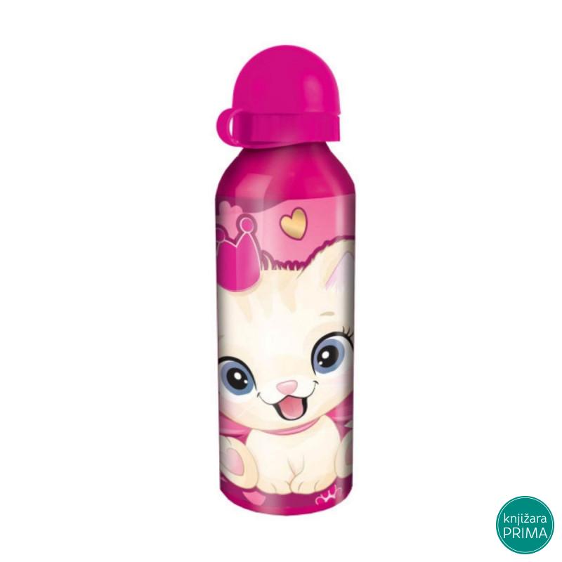 Aluminijumska flašica SCOOL - Cute Kitty 500ml 