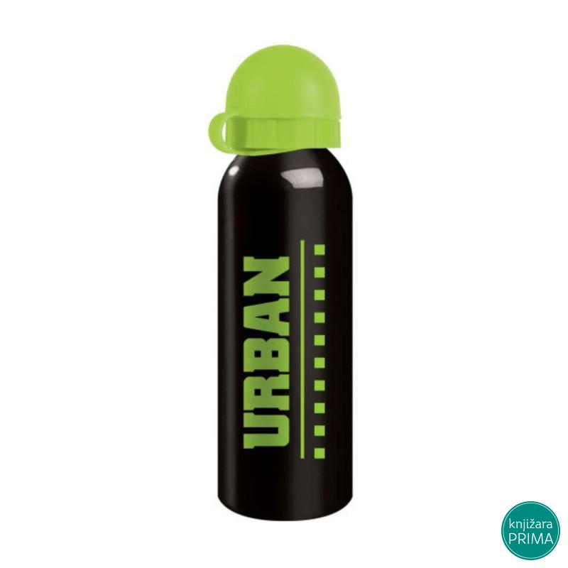 Aluminijumska flašica SCOOL - Urban Black 500ml 