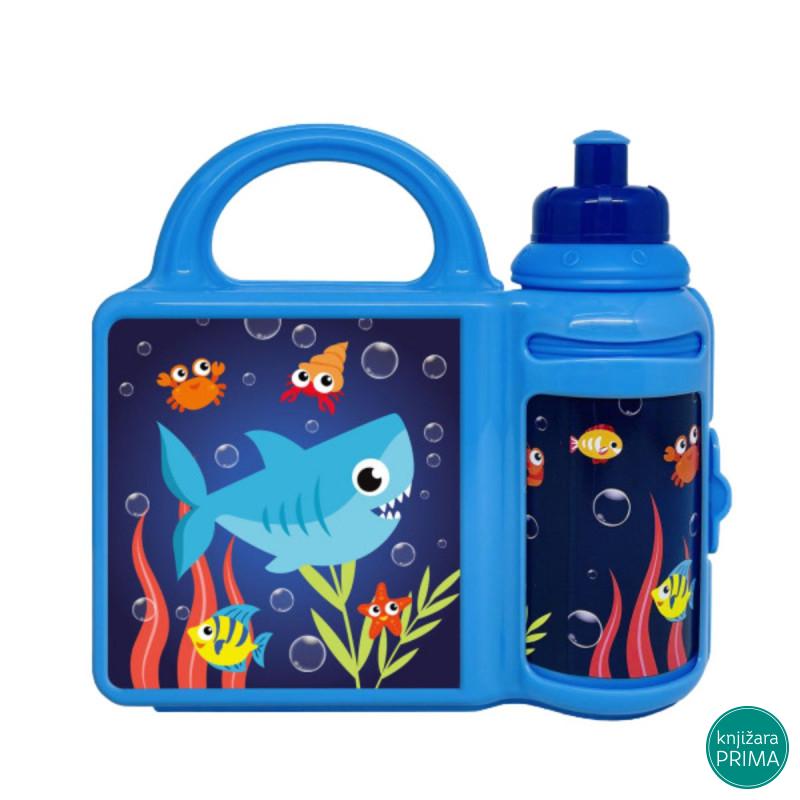 Set za užinu SCOOL - Ajkula 