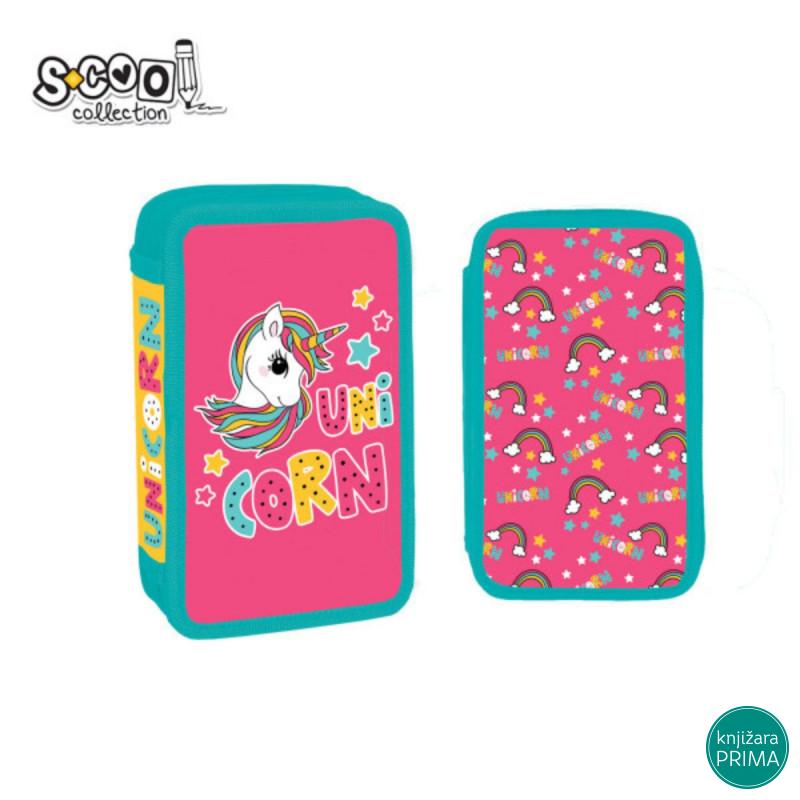 Puna pernica SCOOL 2 zipa - Unicorn 