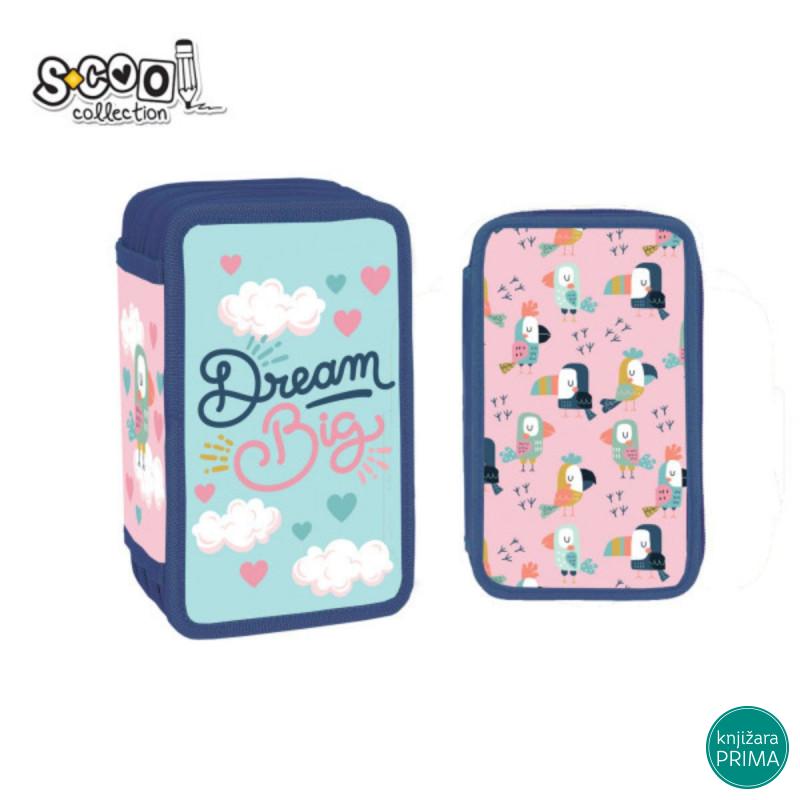 Puna pernica SCOOL 3 zipa - Dream Big 