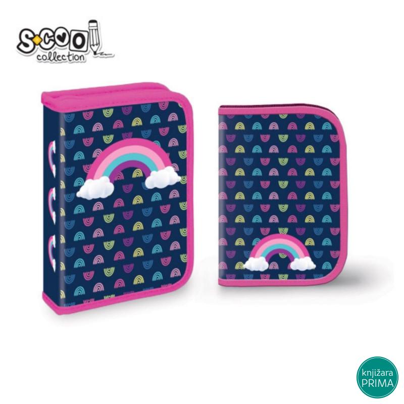Puna pernica SCOOL 1 zipa - Rainbow 