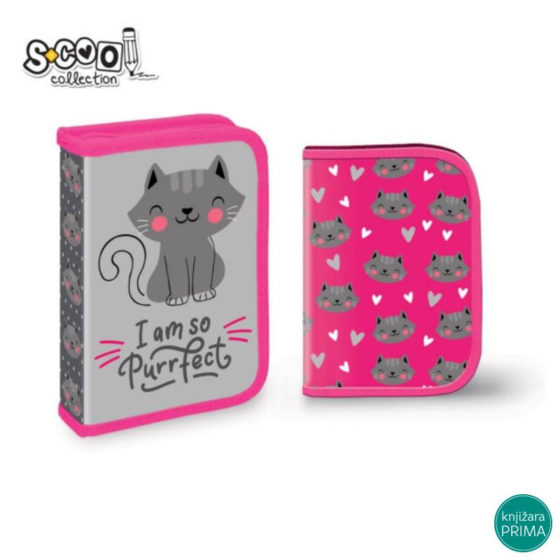 Puna pernica SCOOL 1 zipa - I am so Purrfect 