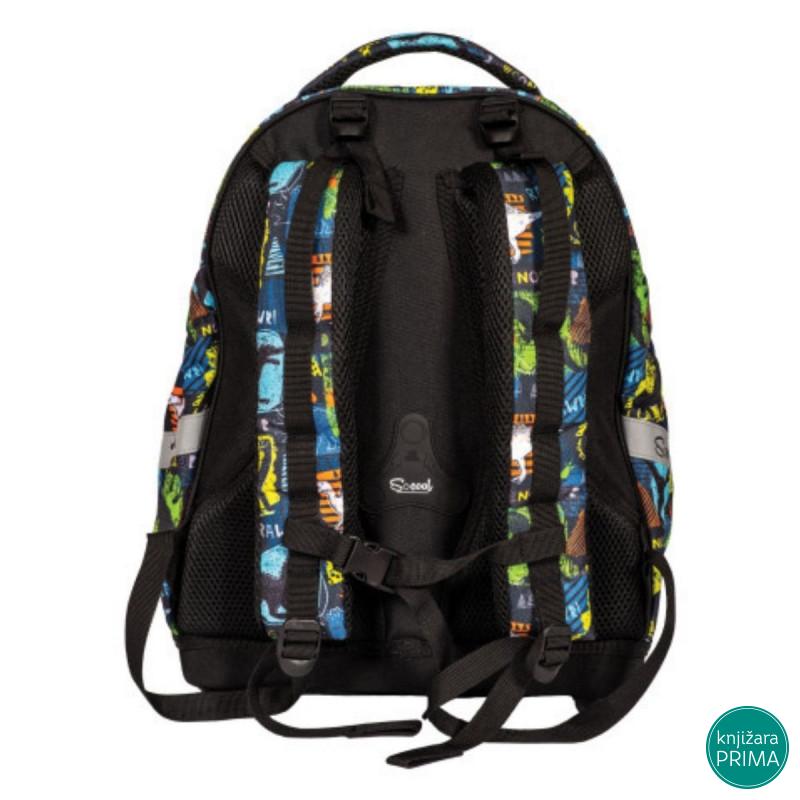 Anatomski ranac SCOOL - Dino 