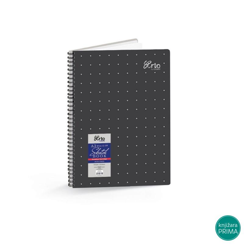 Blok za skiciranje A3 60L 110G sa spiralom 