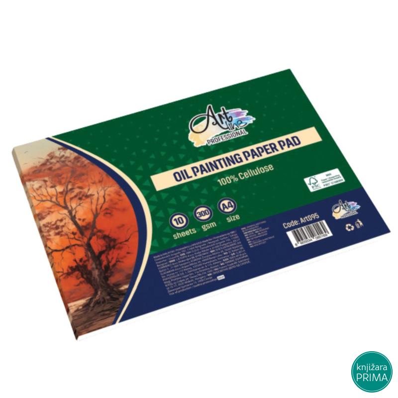 Blok za uljane boje A4 10L 300G 