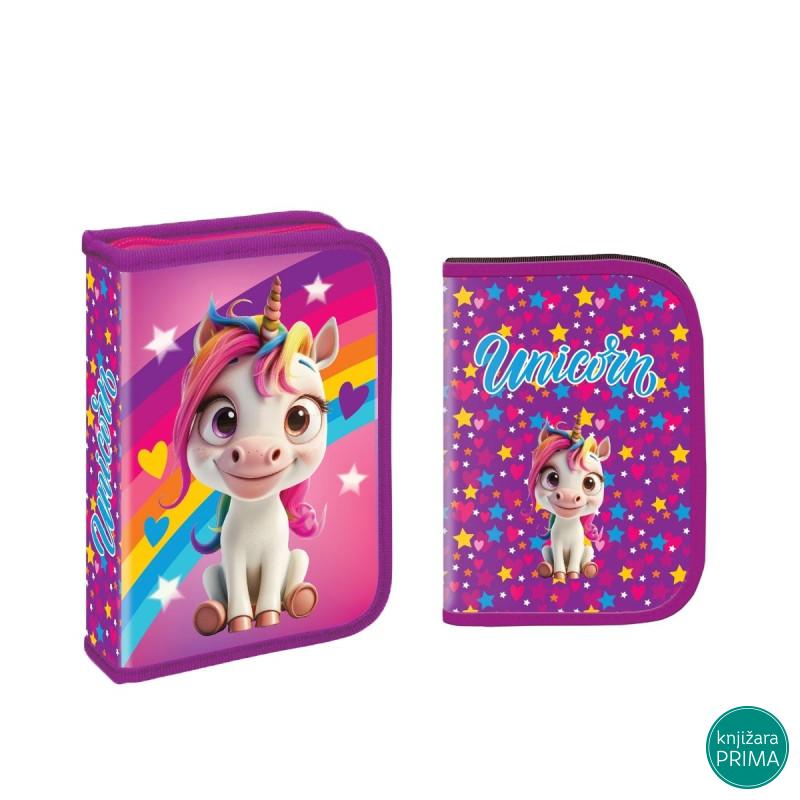 Puna pernica SCOOL 1 zip - Unicorn 