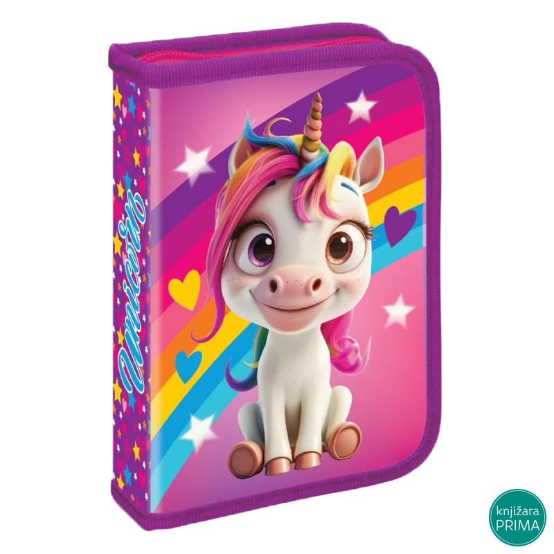 Puna pernica SCOOL 1 zip - Unicorn 