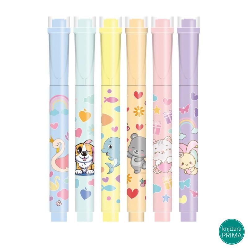 Set tekst markera SCOOL sa pečatom 1/6 