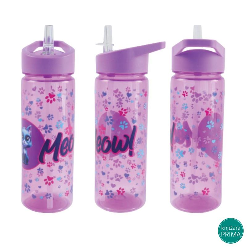Flašica za vodu SCOOL Urban - Meow 600ml 
