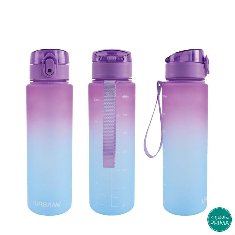 Flašica za vodu PVC 700 ml – Urban ljubičasta | SCOOL 