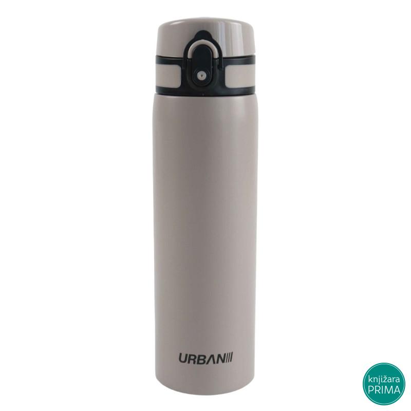 Flašica za vodu metalna 600 ml – Urban krem | SCOOL 