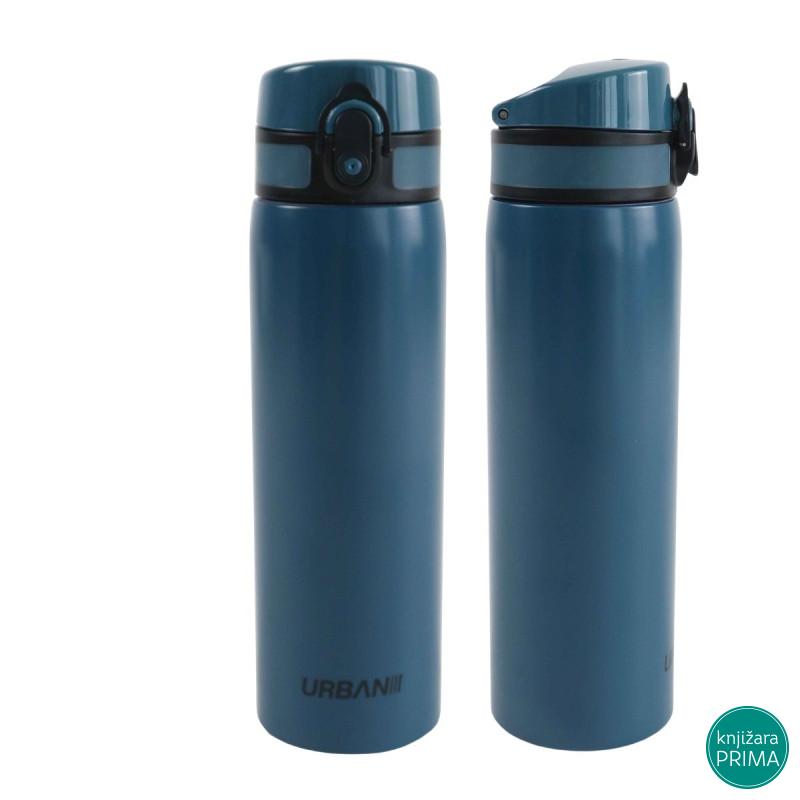 Flašica za vodu metalna 600 ml – Urban teget | SCOOL 