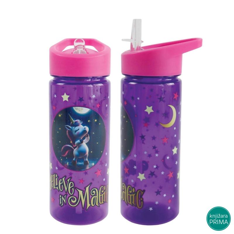 Flašica za vodu PVC 600 ml – Believe in Magic | SCOOL 