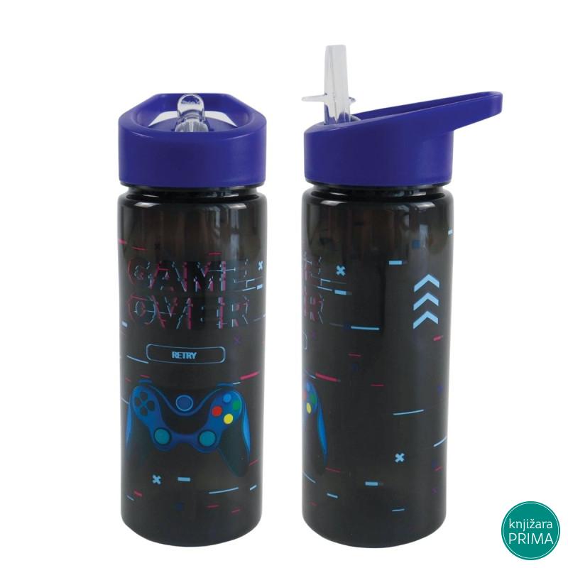 Flašica za vodu PVC 600 ml – Game Over | SCOOL 