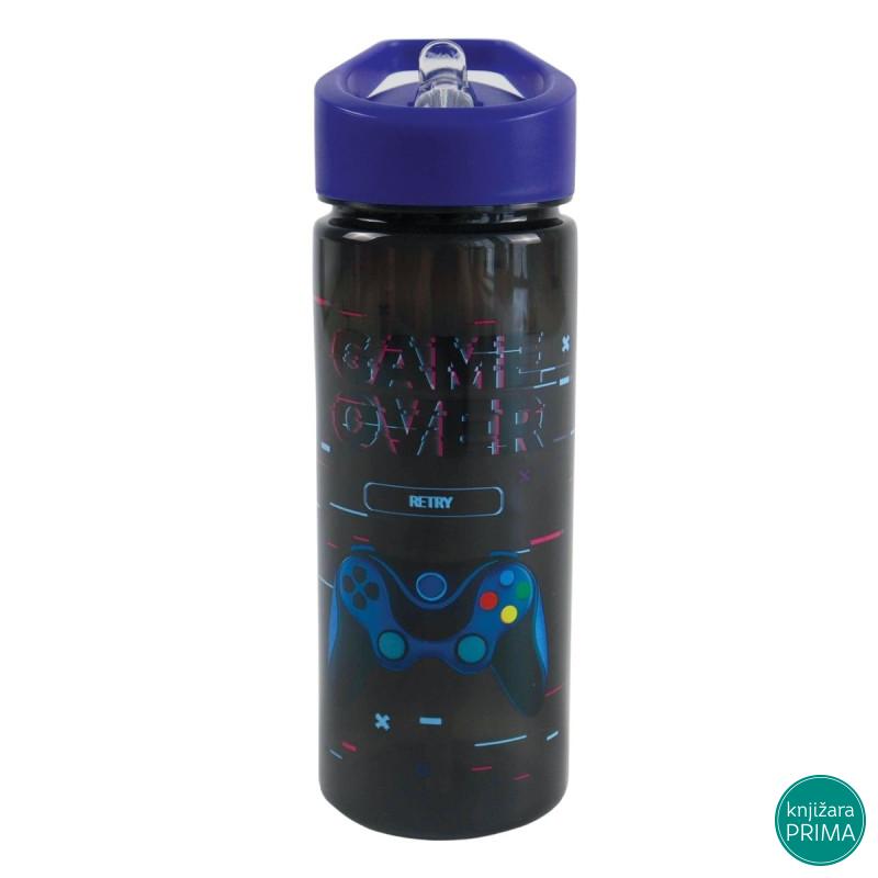 Flašica za vodu PVC 600 ml – Game Over | SCOOL 
