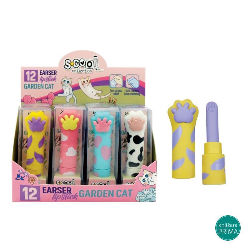 Gumica SCOOL Garden Cat 