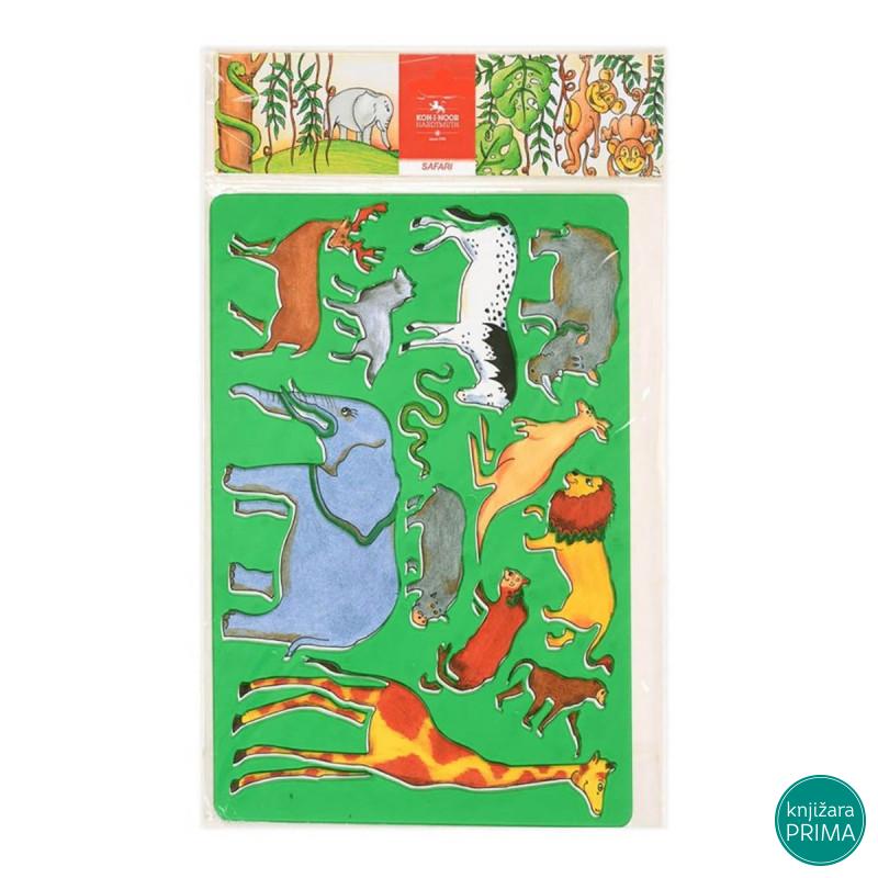 Šabloni za crtanje KOH-I-NOOR safari 