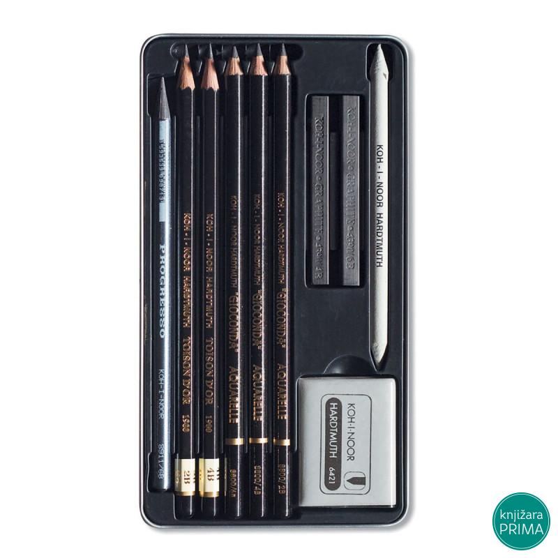 Umetnički set KOH-I-NOOR za skiciranje 8898 