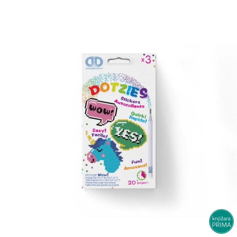 Ukrasi tačkicama DOTZIES stikere - Wow 