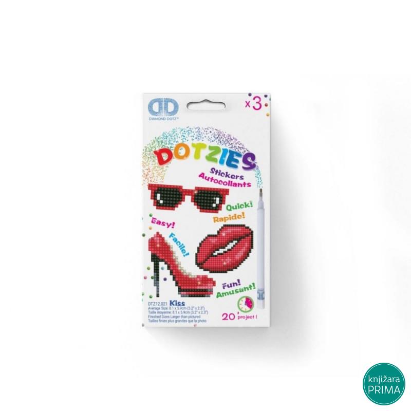 Ukrasi tačkicama DOTZIES stikere - Kiss 