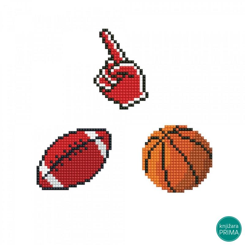 Ukrasi tačkicama DOTZIES stikere - Soccer Ball - Basket Ball - Fan Hand 