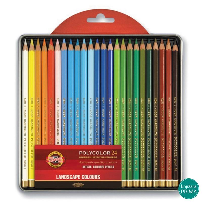 Umetničke drvene boje 24 KOH-I-NOOR landscape 