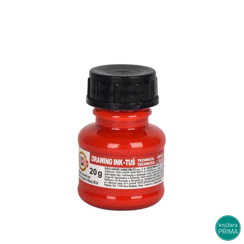 Tuš KOH-I-NOOR crveni 