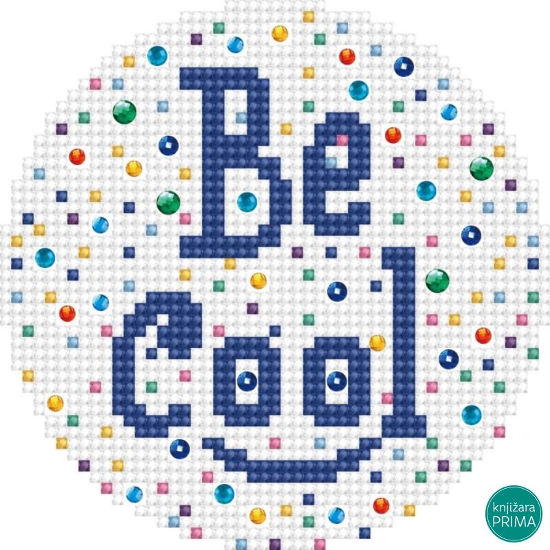 Ukrasi tačkicama DOTZIES platno 15x15 - Be Cool 