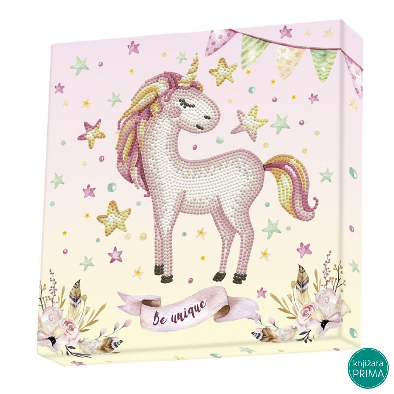 Ukrasi tačkicama DOTZIES platno 28x28 - Be Unique 