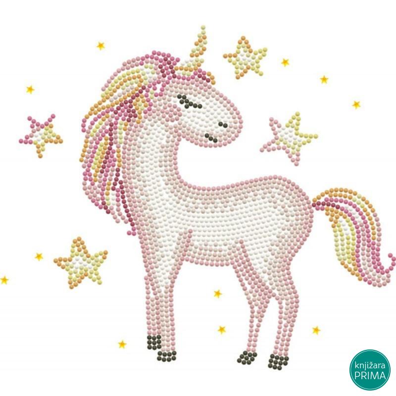 Ukrasi tačkicama DOTZIES platno 28x28 - Be Unique 